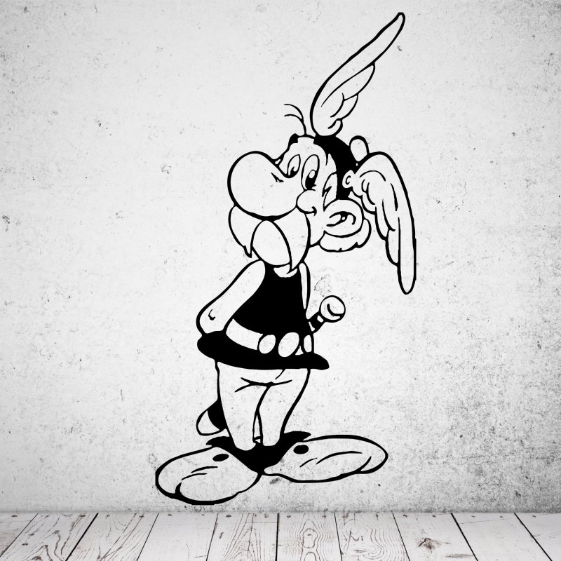 Preview: 46225 Asterix Wandsticker